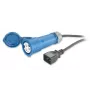 APC strāvas vads, C20 uz IEC309 (16A), 2,5 m, 2,5 m, 230 V, 16 A