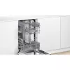Trauku mazgājamā mašīna Bosch Serie 2 SPI2HKS42E daļēji iebūvējama šaura 45 cm, 10 galda klājumu vietas, 5 programmas, E klase