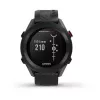 GPS golfa pulkstenis GARMIN Approach S12, melns, 43 mm korpuss, silikona siksniņa, 30 h GPS akumulatora darbība