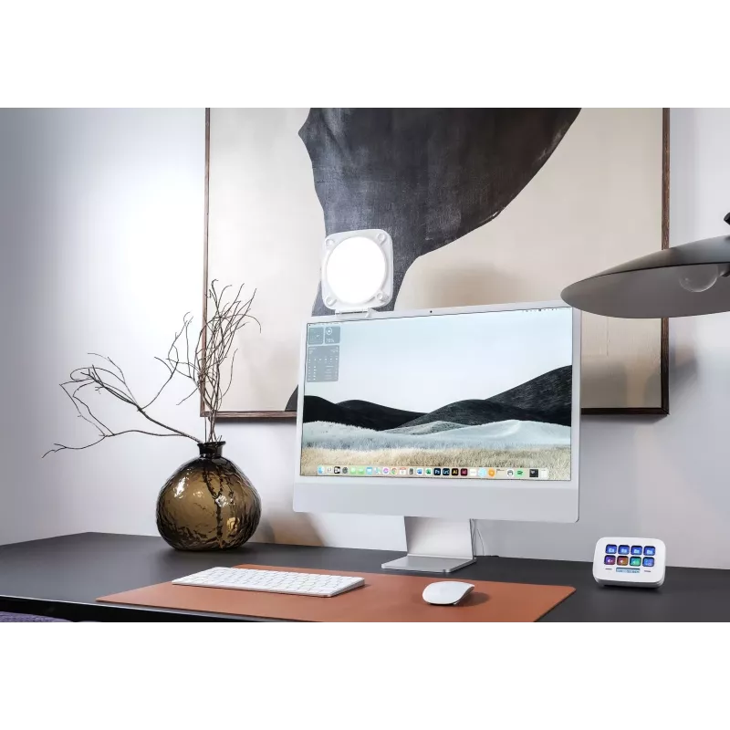 Galda LED pamatgaisma Elgato Key Light Neo 15 W — modelis 10LAJ9901