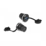 Keystone modulis DELOCK 86966 — USB 3.2 Gen 1 Type-A uz Type-A, melns, 32.5×23.5 mm