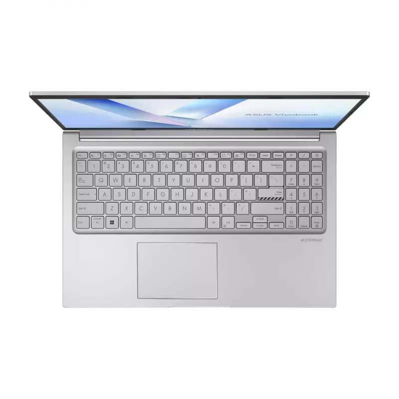 Klēpjdators ASUS VivoBook 15 X1504VA-BQ4292 — Intel Core 5 120U, 15,6 collu FHD IPS, 16GB RAM, 512GB SSD, bez OS
