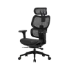 Onex Gaming Biroja krēsls | Ventra Premium siets | melns