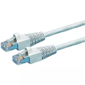 DRAKA komutācijas kabelis Cat.6 Class E S/FTP UC900 TM21 LSOH pelēka 0,5m