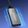 Audio uztvērējs UGREEN CM309 Bluetooth 5.0 USB ar 3,5 mm AUX ligzdu, melns, 20–20000 Hz