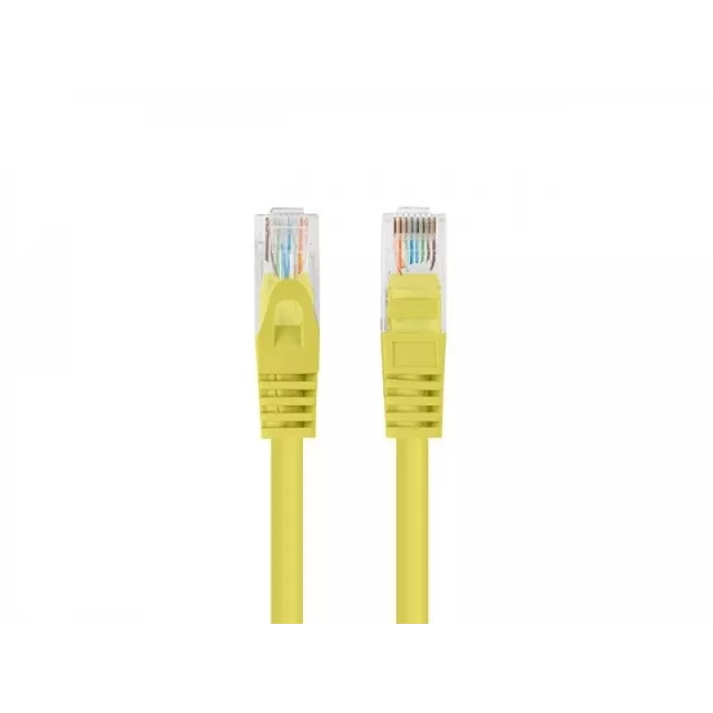 Fluke Passed Lanberg patchcord cat.6 UTP 0.25 m dzeltens 10 iepakojums