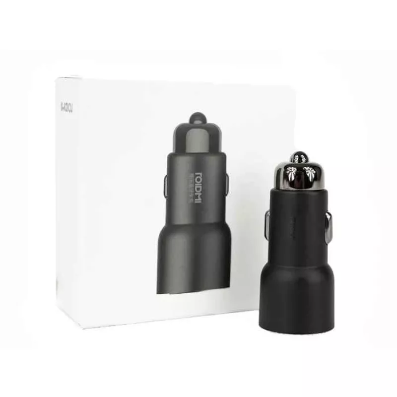 Roidmi 3S Auto lādētājs ar FM raidītāju, Bluetooth, melna krāsa