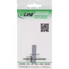 InLine USB4 adapteris, USB-C spraudnis/ligzda vertikāls pa labi/kreisi leņķveida, alumīnijs, pelēks
