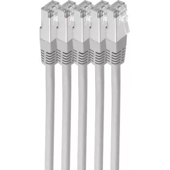 shiverpeaks BS75711-H0.5-SET5 tīkla kabelis pelēks 0,5 m Cat6 S/FTP (S-STP) (BS75711-H0.5-SET5)