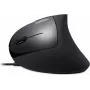 Perixx PERIMICE-513 L, ergonomiska pele, kreisā roka, vertikāla, melna