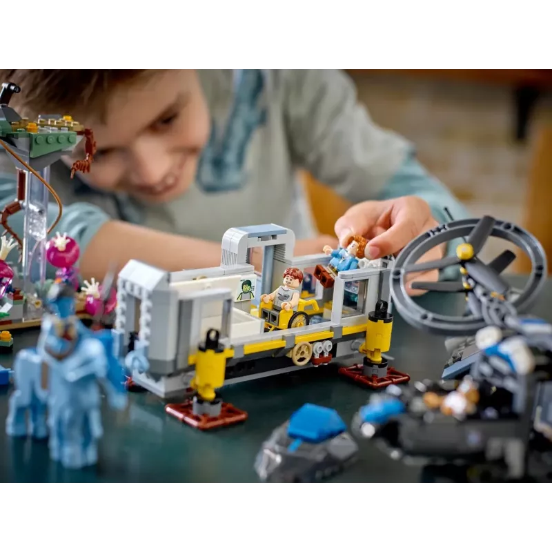 LEGO Avatar Peldošie kalni: 26. vieta un RDA Samson komplekts 75573, Daudzkrāsains