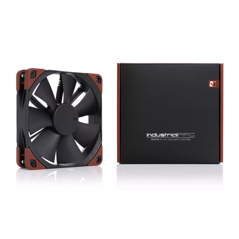 Noctua NF-F12 industrialPPC-3000 PWM 120mm korpusa ventilators