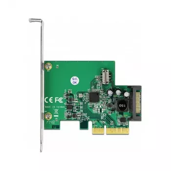 DeLOCK PCI Express x4 karte uz 1 iekšējo USB 3.2 Gen 2 key B 20-pin ligzdu