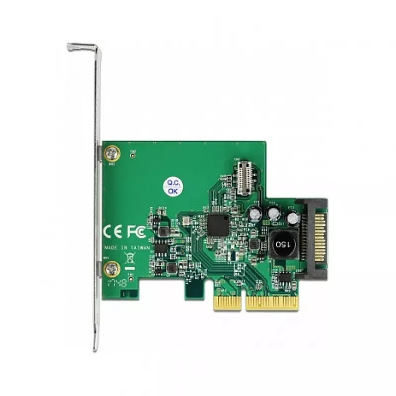 DeLOCK PCI Express x4 karte uz 1 iekšējo USB 3.2 Gen 2 key B 20-pin ligzdu