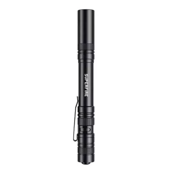 Kabatas lukturītis Superfire L28 — rokas LED lukturis, 121 lm, 5 W