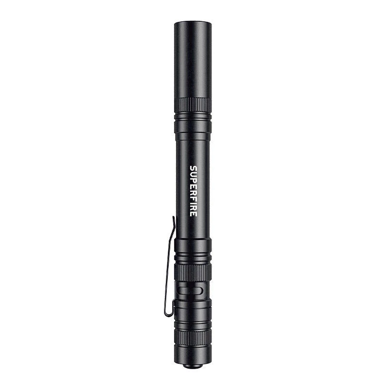 Kabatas lukturītis Superfire L28 — rokas LED lukturis, 121 lm, 5 W