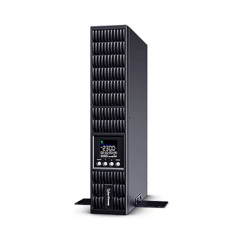 Nepārtrauktās barošanas avots CYBERPOWER OLS2000ERT2UA-B 2000VA/1800W On-Line tornis/2U ar LCD, USB un RS232