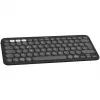 Logitech Pebble Keys 2 K380s - Tastatūra - Bezvadu - Bluetooth LE - QWERTZ - Vācu - Tonal Graphite (920-011795)