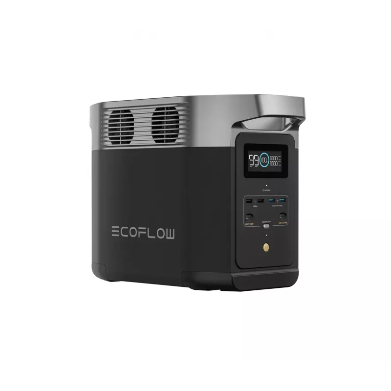 EcoFlow Delta 2 pārnēsājama elektrostacija Litija dzelzs fosfāts (LiFePO4) 2200 W 12 kg