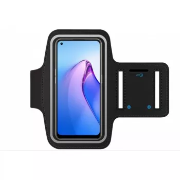 Rokas saite Oppo velcro 30815 — melna, regulējama, viena izmēra, modelis 30815