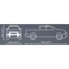 Konstrukcijas rotaļlieta Cobi RAM 1500 Police 24608 2-vienā modelis, ķieģeļu komplekts, pārveidojama konstrukcija