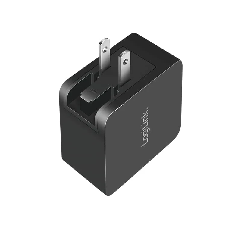 Mobilo ierīču lādētājs LogiLink PA0302 Universal Melns maiņstrāvas ātrā uzlāde