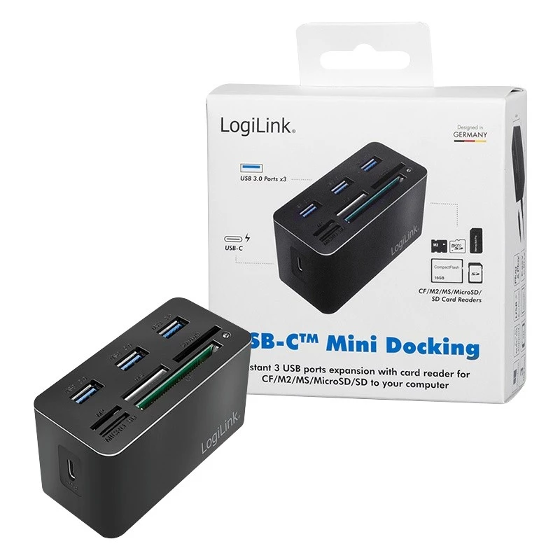 Klēpjdatora dokstacija LogiLink CR0046