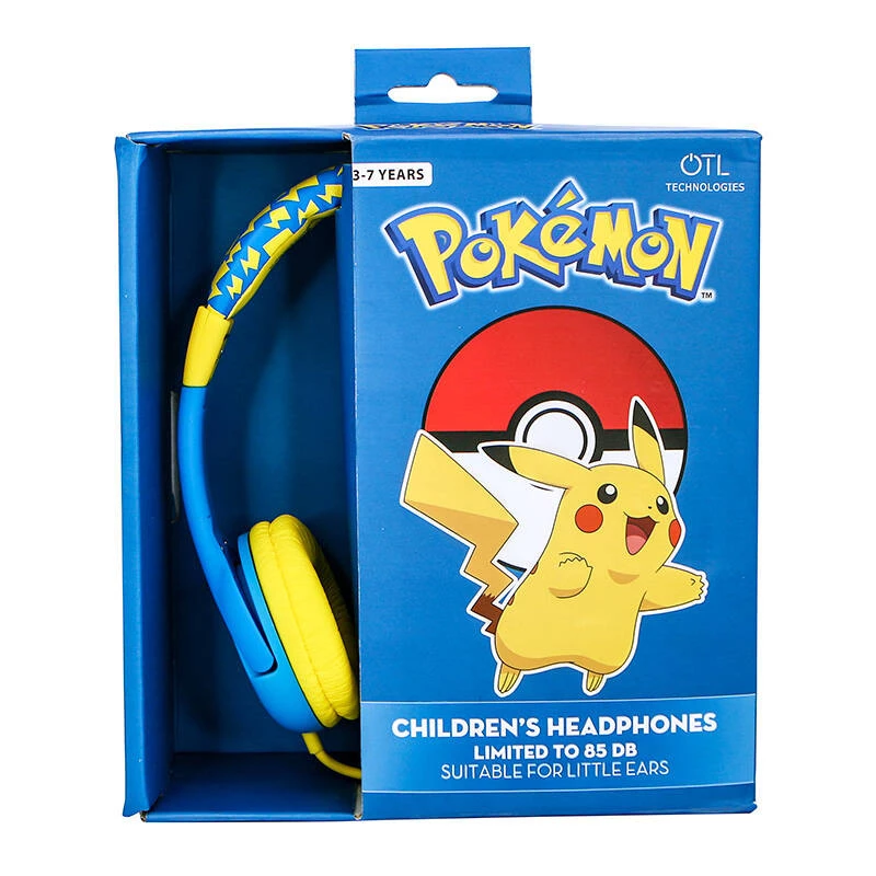 Vadu austiņas bērniem OTL Pokemon Pikachu (zili-dzeltenas)