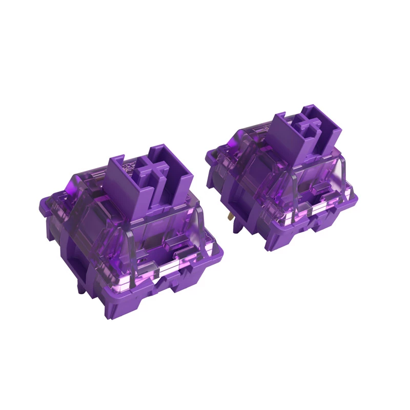 Akko V3 Pro Lavender Purple mehāniskais slēdzis, 5-pin, taktils, MX kāts, 40 g, 45 gab