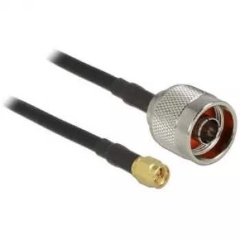 Koaksiālais kabelis CFD200 DeLOCK 89419 7,5 m SMA Melns
