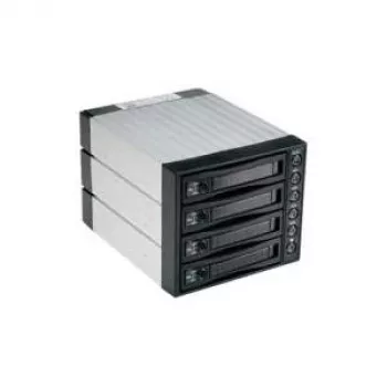Fantec SNT-BA3141-1 - S-ATA 3x 13,30 cm (5,25) 4x 2,50 cm (1) HDD melns (2052)