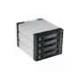 Fantec SNT-BA3141-1 - S-ATA 3x 13,30 cm (5,25) 4x 2,50 cm (1) HDD melns (2052)
