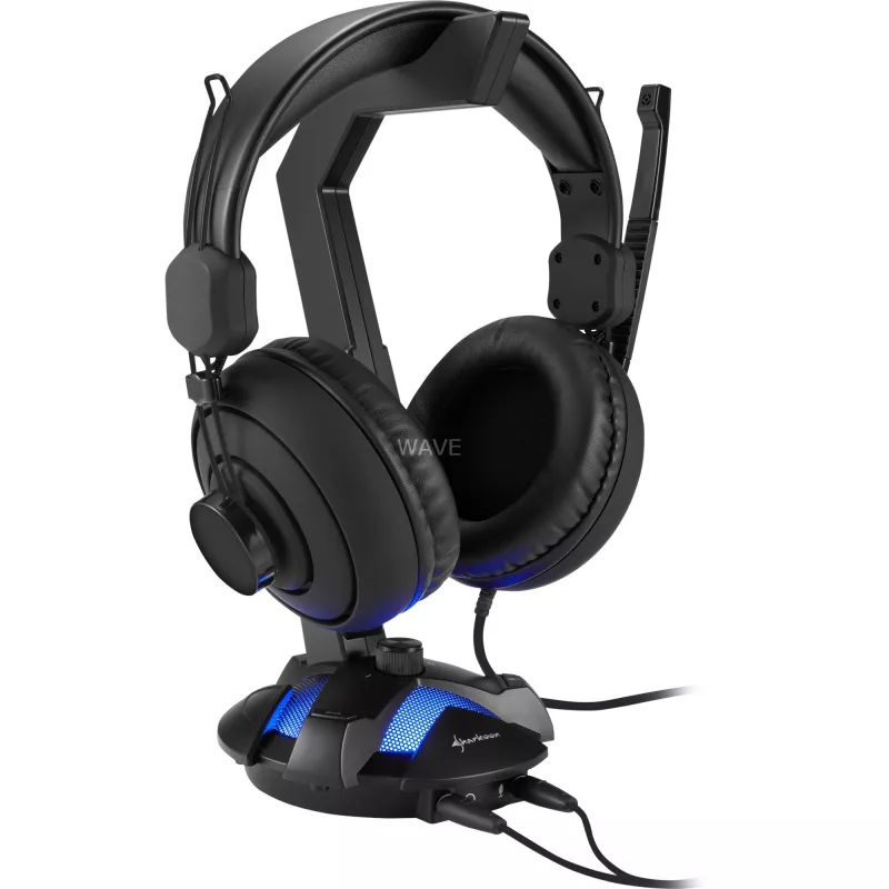 Aktīvs austiņu turētājs Sharkoon X-Rest 7.1