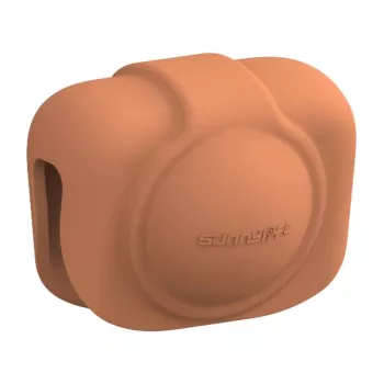 Sunnylife SG034 silikona objektīva pārsegs OSMO 360 (oranžs)