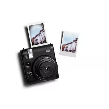 Momentfotoaparāts Fujifilm Instax Mini 99 Melns — attēli 62×46 mm, filma 86×54 mm, 60 mm fokusa attālums