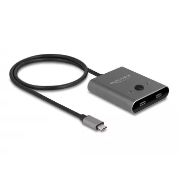 DeLOCK 11500 USB 3.2 Gen 2 Type-C centrālelements 10000 Mbit/s 144 Hz