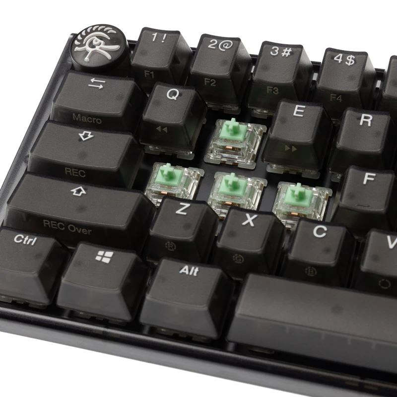 Ducky One 3 Aura Mini tastatūra Gaming USB QWERTY US International Melna