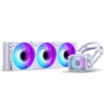PHANTEKS XT Pro Ultra rūdītā stikla logi, D-RGB + Glacier One 360M25 Gen2 DRGB, 360 mm, komplekts - balts