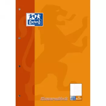 Rakstāmpiezīmju bloks Oxford 100061261 A4 Oranžs 90 g/m²