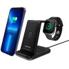 CANYON bezvadu lādētājs WS-304 15W 3in1 Melns
