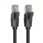 komutācijas kabelis CAT.6 UTP/10M Melns Ibebl Vention
