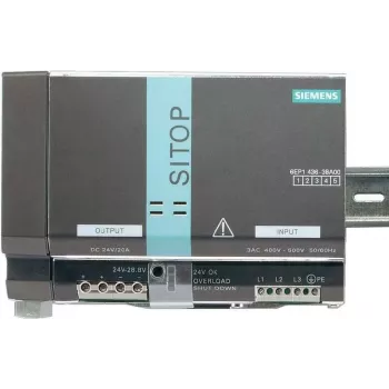 Barošanas bloks Siemens Sitop 3 6EP1436-3BA00 maiņstrāva 400–500 V 480 W