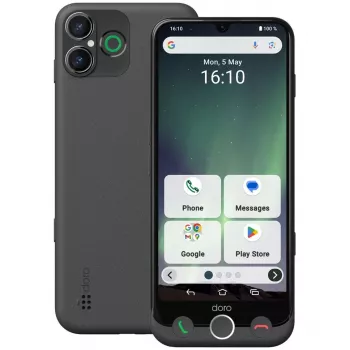 Viedtālrunis Doro Aurora A30 6.1 collu 128GB Melns
