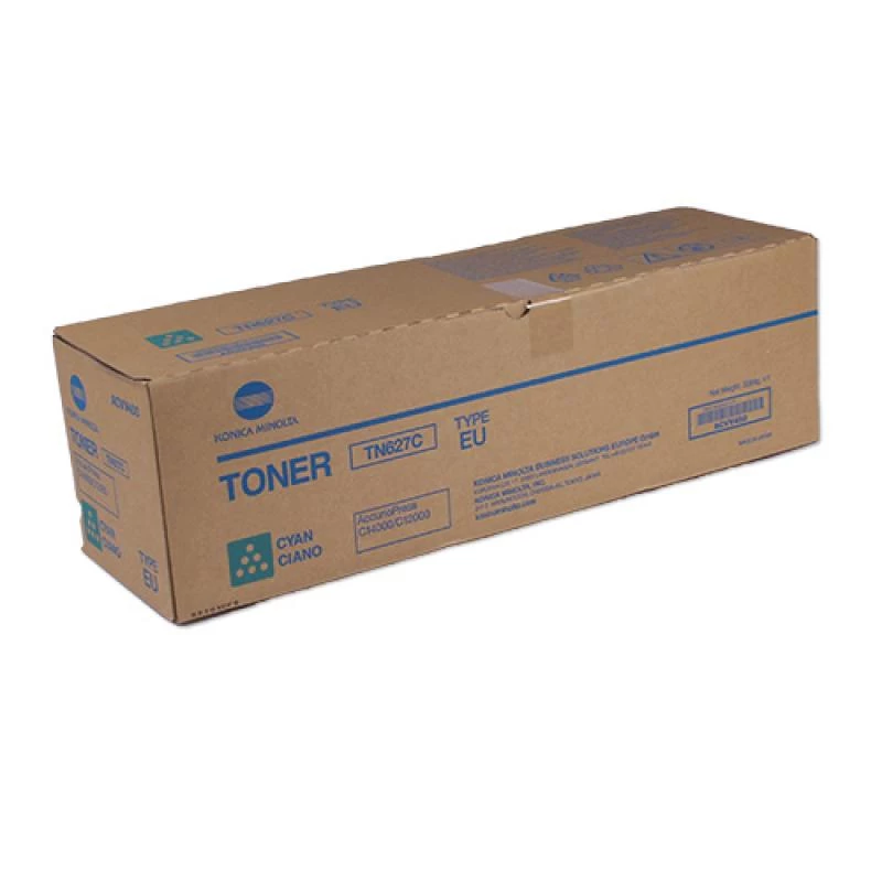 Konica Minolta ACVV450 TN627C toneris 20000 lapām Ciāna