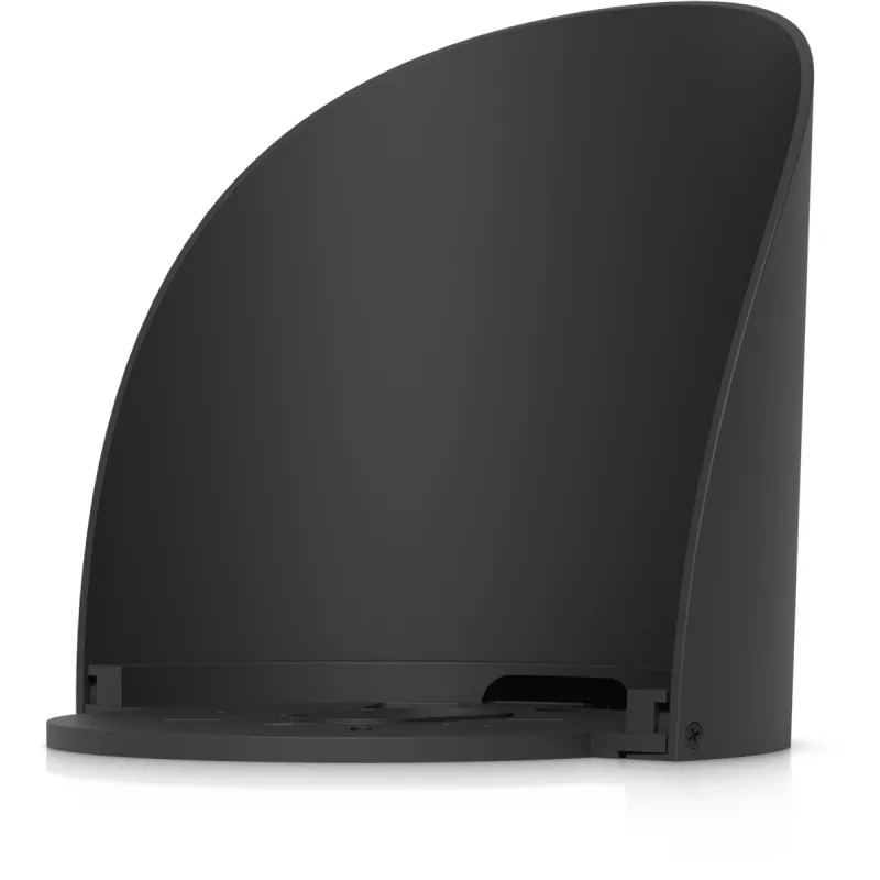 Ubiquiti G6 Dome kameras piederums aizsardzībai pret laikapstākļiem, uzstādot ārā uz sienas vai staba. (UACC-G6-DOME-WS-B)