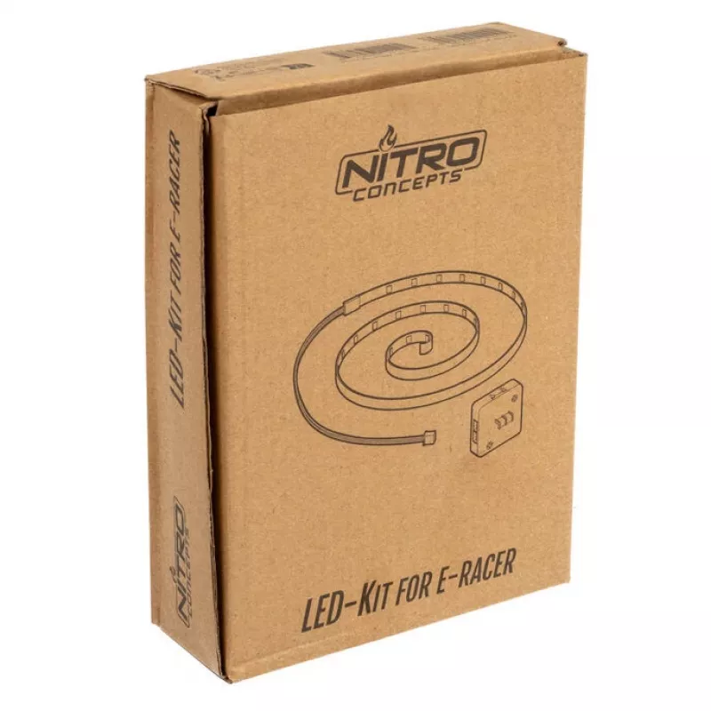 LED komplekts Nitro Concepts E-Racer GAZU-1011 RGB apgaismojums spēļu krēsliem — nitro concepts