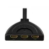 LogiLink - Video/Audio dalītājs/pārslēdzējs - 3 x HDMI - galddatoriem
