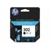 HP 302 (F6U66AE) tintes kasetne, melna (SPEC)