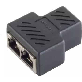 Kabeļu savienotāju adapteris RJ-45 S-Conn BS08-01040 melns