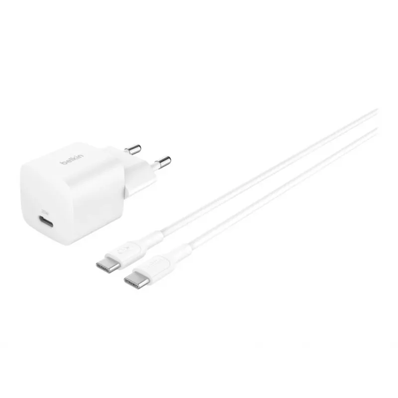 Strāvas adapteris Belkin BoostCharge WCA012KQ1MWH-B6 25W PD 3.1 PPS USB-C